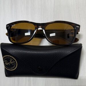 Ray-Ban Brown Sunglasses with Black Case rb 2132